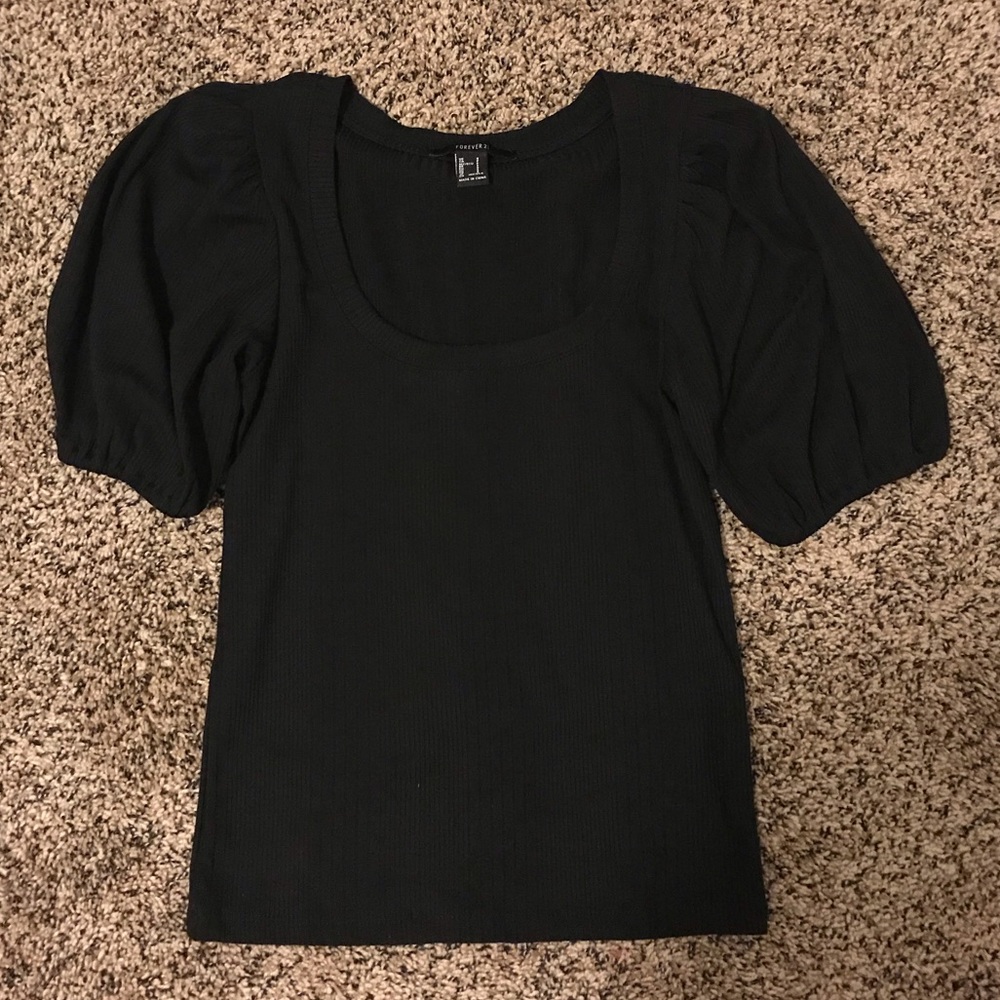 Forever 21 Black Shirt